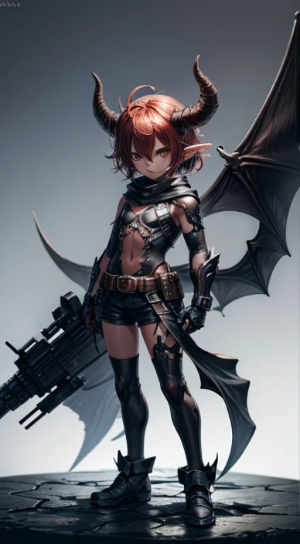 Masterpiece, Professional, High Definition - quality, sharp focus, perfect artwork, Best Illustration, trending on artstation, UHD, 4k, full body, NSFW
score_9, score_8_up, score_7_up, 1girl, monster girl, Powerful sexy succubus demon, red skin, black long hair, fit, large breasts, gorgeous, bikini armor, pauldron, large wings, horns, fantasy, Expressive,DetailV
