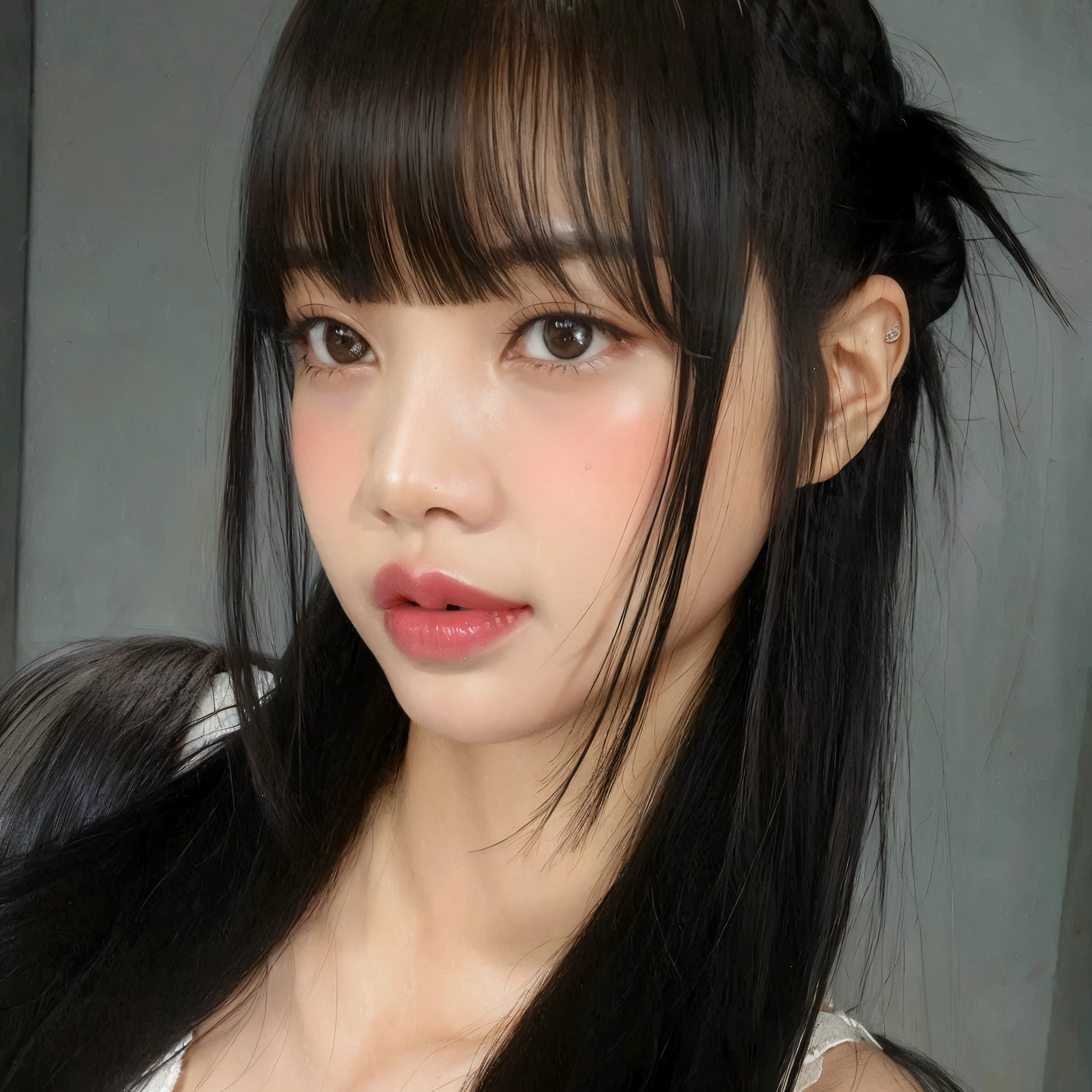 ((sfw:1.2)), rain, ((dripping waster:1.2)), (8k, RAW photo, best quality, masterpiece:1.2), young beautiful girl, ultra detailed, official art, unity 8k wallpaper, (finely detailed face:1.2), (smiling:1.2), (street:1.0), jumpsuit, cropped blazer, mules