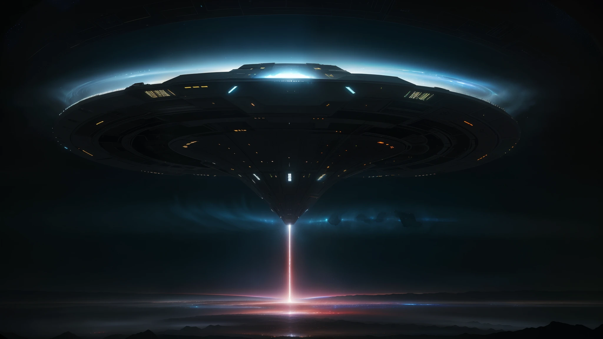 (epic space battle, wallpaper, background)

(best quality, 4k, 8k, highres, masterpiece:1.2), ultra-detailed, (realistic, photorealistic, photo-realistic:1.37), intense action-packed scene, breathtaking cosmic ambiance, dynamic camera angles, grandiose battle formations, epic spaceship fleet, futuristic technology, vivid colors, realistic explosions, iconic space battleships, surreal backdrop, intense energy fields, starry galaxies, spaceship debris flying, laser beams cutting through the darkness, planetary destruction, extraordinary intergalactic conflict, monumental clash of forces, massive scale, epic soundtrack, awe-inspiring special effects, high-octane drama, transcendent power struggle, galactic war, vastness of space, cinematic experience, immersive visual spectacle, adrenaline-pumping, cinematic masterpiece.

[sci-fi], [concept artists], breathtaking lighting effects, dramatic shadow play, multi-layered depth, ethereal glow, immense space, celestial bodies, otherworldly landscapes, futuristic architecture, futuristic spaceship designs, intricate spaceship details, seamless integration of CGI and practical effects, attention to minute details, stylistic combination of realism and fantasy, iconic spaceship designs, visually stunning battlescapes, grand sense of scale, sense of awe and wonder, epic battle between good and evil, dynamic composition, dramatic color grading, enhanced contrast, cinematic composition techniques, heroic characters, intense emotions, cutting-edge visual effects, mesmerizing visual storytelling.