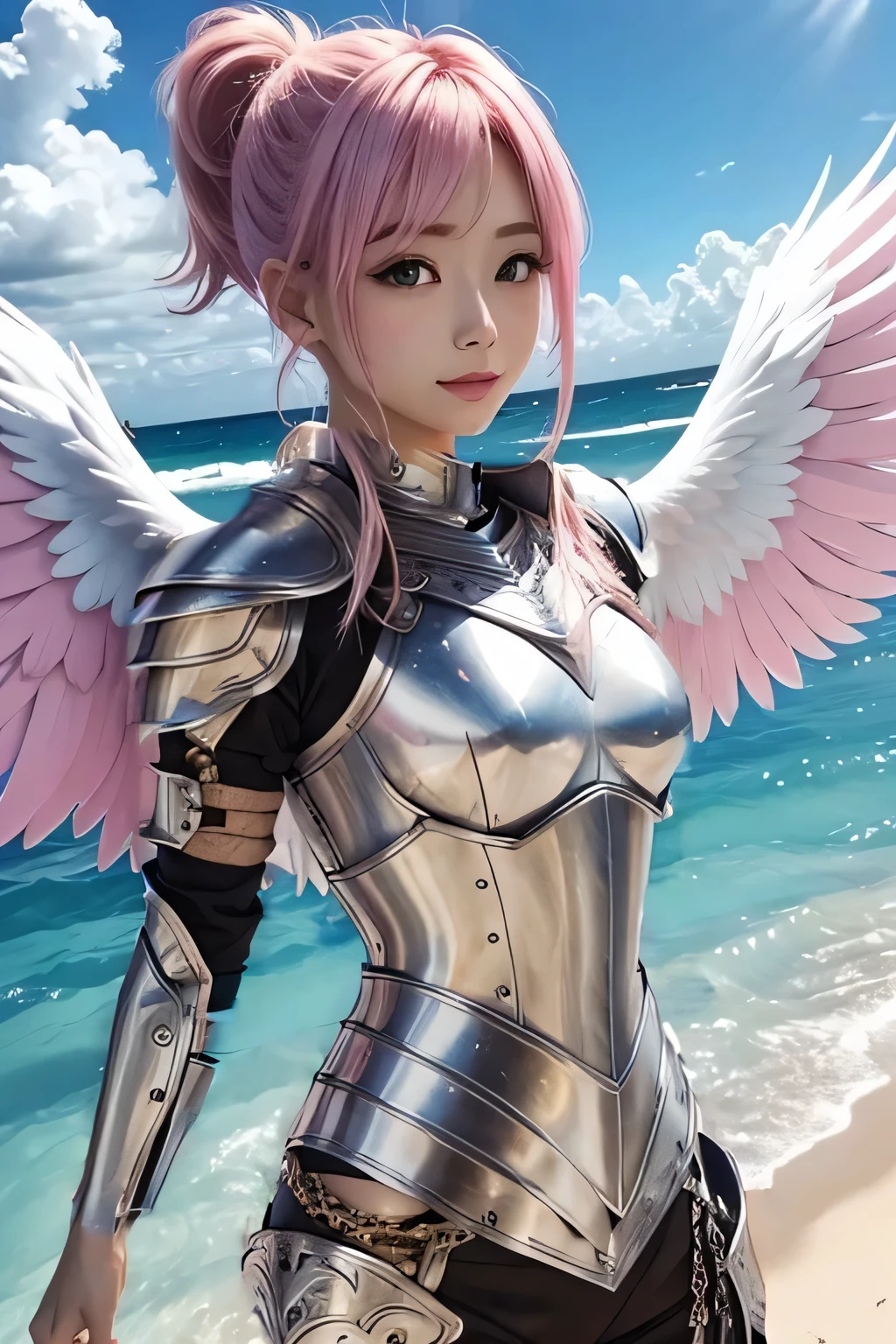 silver leather armor