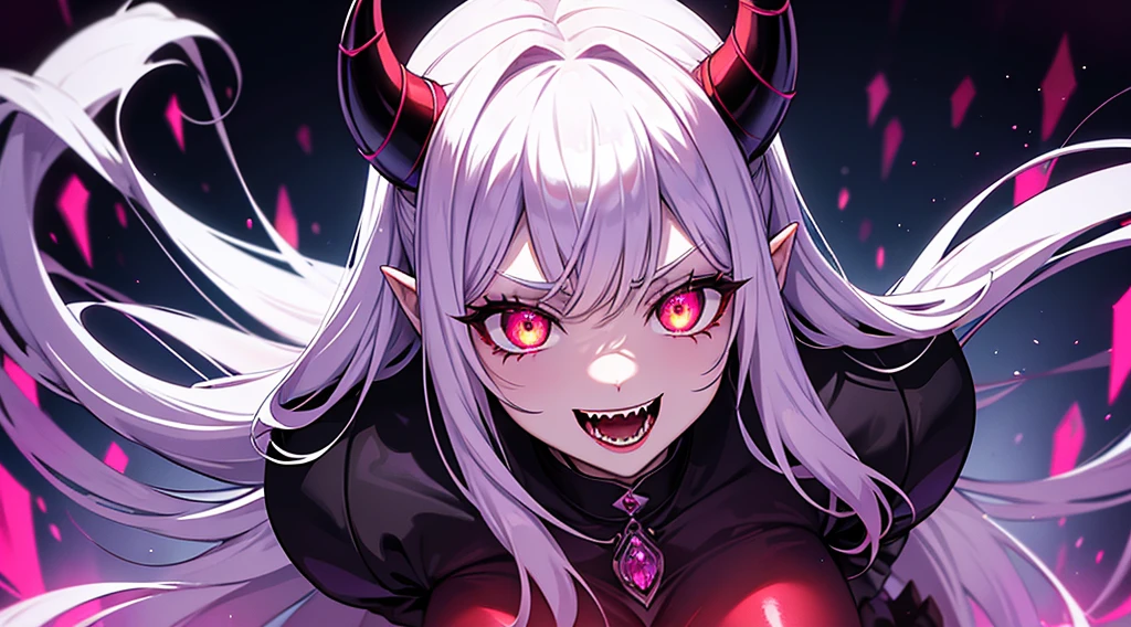 (close-up,pussy:1.2),spread pussy,pussy juice,masturbation,fingering,folded,tattoo,small chest,blue eyes,messy hair,long hair,silver hair,hooded cloak,demon tail,demon girl,shiny skin,piercing,pointy ears,smirk,nsfw,moon,uncensored,realspreadpussy