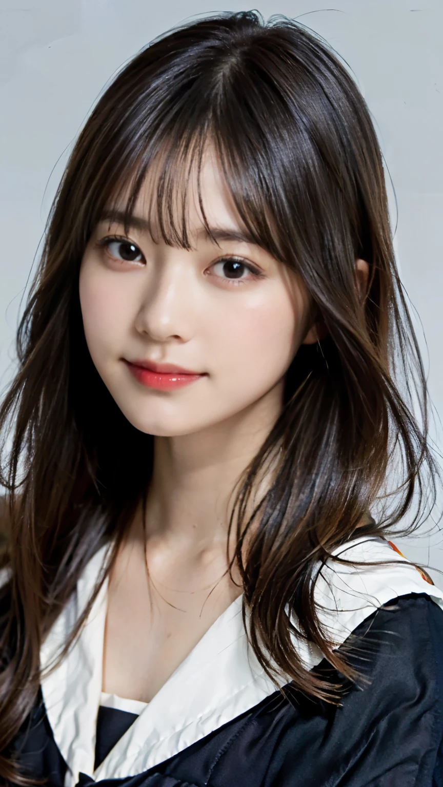 ((masterpiece, amazing quality)), (unity 8k wallpaper), (absurdres), (ultra detailed, ultra highres:1.5), (sharp focus), (insanely detailed), extremely detailed CG, beautiful face, super fine illustration, pastel colors, kawaii, cute colors
1girl, (long straight hair:1.3), black hair, (extremely detailed hair), closed eyes, smile, open mouth, (black serafuku:1.5), (extremely detailed skin)