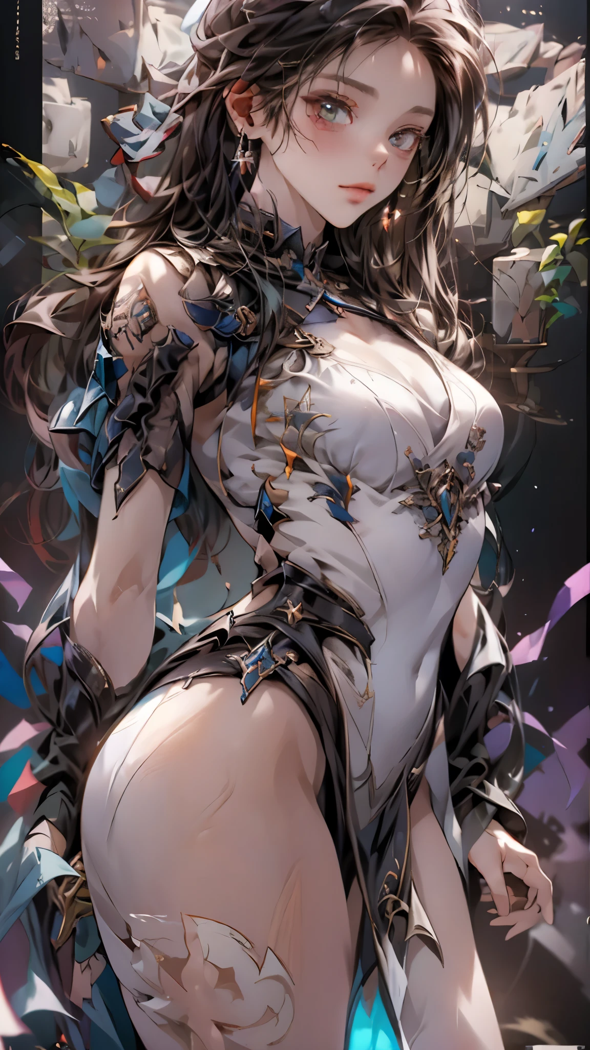 ((highest quality)), ((masterpiece)), (detailed:1.4), 。.。.。.3D, beautiful cyberpunk woman image,nffsw(high dynamic range),ray tracing,NVIDIA RTX,super resolution,unreal 5,Scattered beneath the surface,PBR texturing,post processing,anisotropic filtering,Depth of bounds written,maximum clarity and sharpness,multilayer texture,Albedo and specular maps,surface shading,Accurate simulation of light-matter interactions,perfect proportions,octane rendering,two-tone lighting,wide aperture,Low ISO、White balance、Rule of thirds、8K students、((Holding a sword in your hand))(((Look back and look back)))