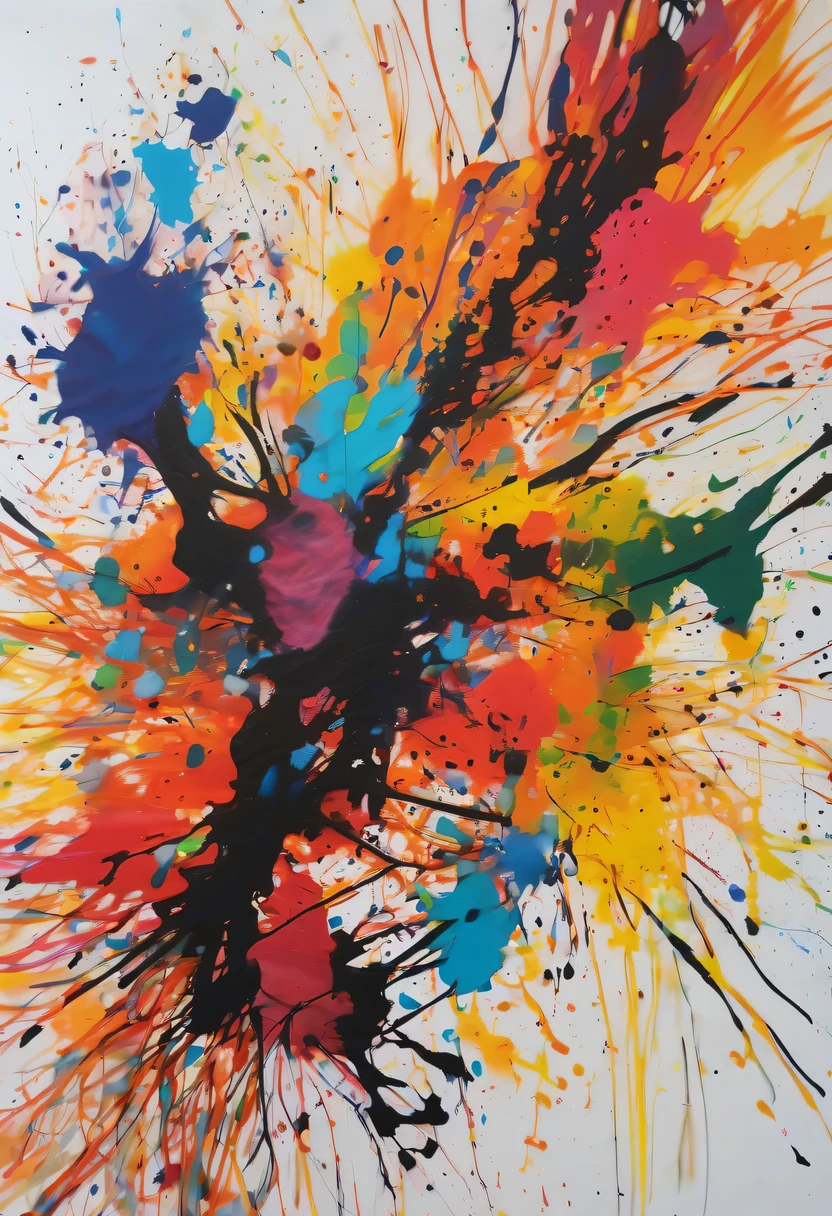 scribble art,ink splatter,Wild,splash ink painting,Abstraction,rich and colorful,Vague dreams,Dynamic energy,publish creation,visual impact,modern aesthetic,Elegant and simple,Contemporary interpretation,be bold,
