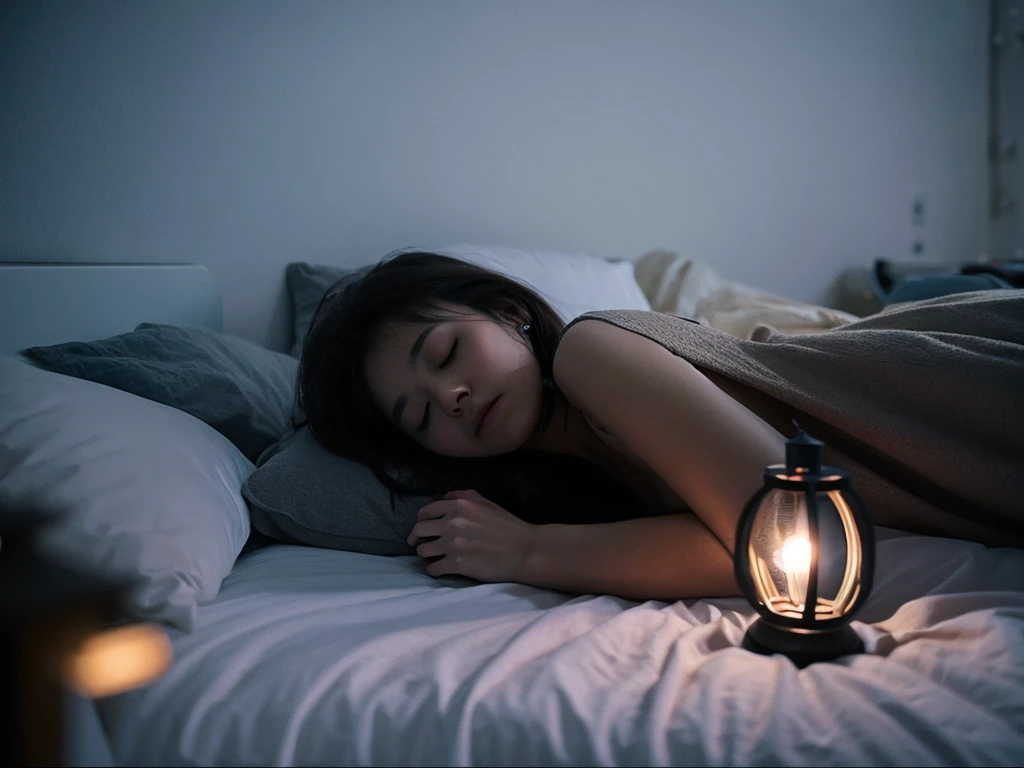 sleep、night、total darkness、Turn off the lights