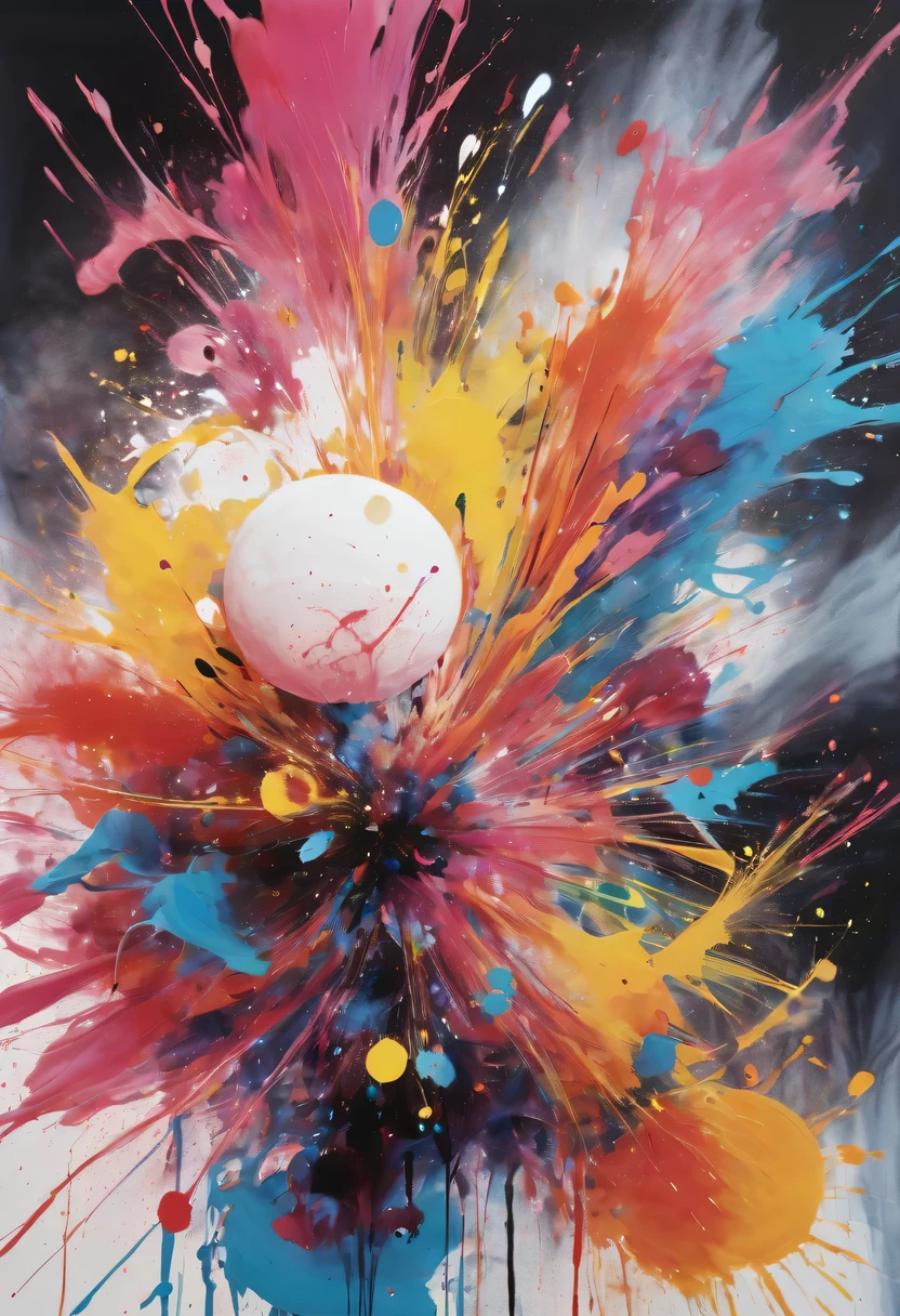 scribble art,ink splatter,Wild,splash ink painting,Abstraction,rich and colorful,Vague dreams,Dynamic energy,publish creation,visual impact,modern aesthetic,Elegant and simple,Contemporary interpretation,be bold,
