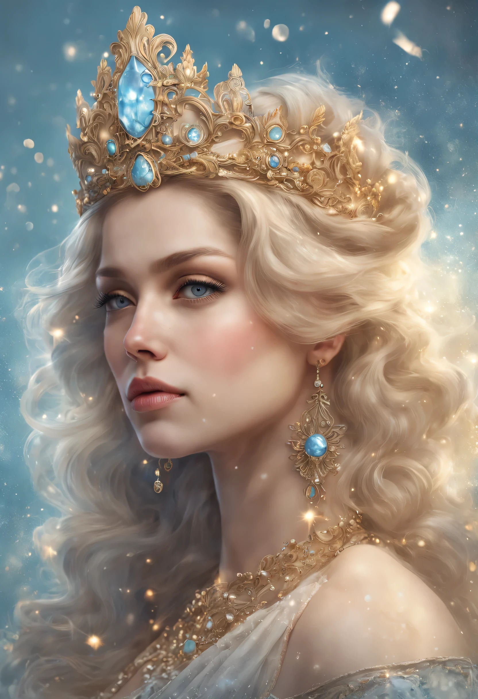 a photography, HD,, photo, woman, beautiful dress ornate, mdjrny-v6, style portrait of a gorgeous blond male in the style of stefan kostic, realistic, full body shot, sharp focus, 8 k high definition, insanely detailed, intricate, elegant, art by stanley lau and artgerm, extreme blur flames background, Princess girl with wing, Blue, Pastel, glitter, dramatic, dreamy, pastel, Watercolor, Whimsical, Delicate, seashell crown, Trending on Artstation, Highly detailed, Intricate, Portrait, digital painting, Fantasy theme, Fantasy robes, Fantasy concept art, Fantasy character art, Smug, age girl, perfect body, full body, dreamy, pastel, Watercolor, Whimsical, Delicate, seashell crown, (Cinematic Photo:1.3) of (Realistic:1.3),(Proud:1.3) (Cinematic Photo:1.3) A woman, skin pale pores texture, hair blonde, photograph (Greece, Mythology:1,3) beauty in dress glass,Intricate Surface Detail, 8k, Sparkle Core, Hyper Realistic, Dreamlike, Ethereal Fantasy, Realistic, Fiction, Full-HD, HD, 8K, Soft Lighting, Beautiful Lighting,Highly Detailed,(70s Art:1.3),(Magical Realism:1.3),(Classical Realism:1.3)