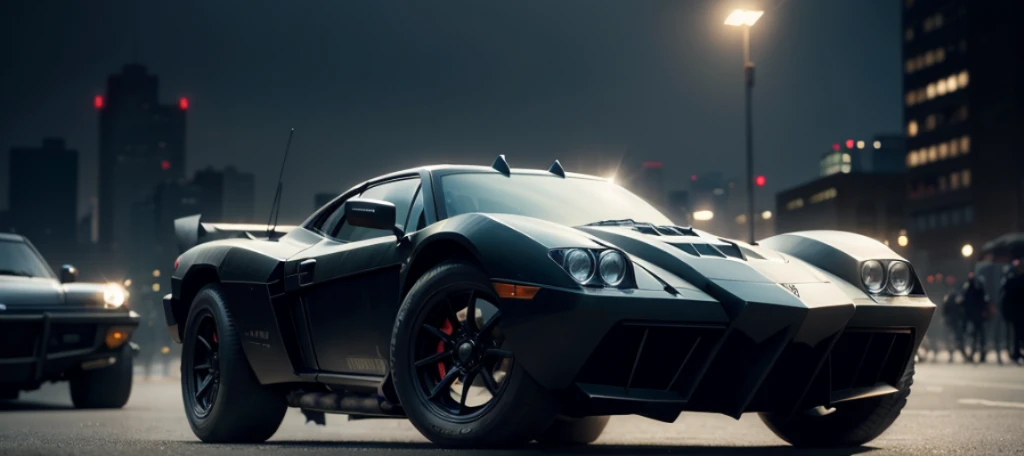 The Batmobile Tumbler, featured in the 2008 movie The Dark Knight