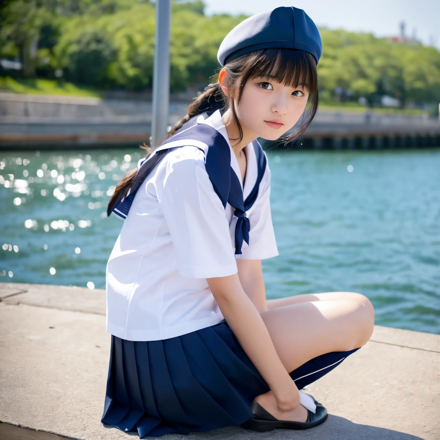 sailor suit、Erotic、17 years old