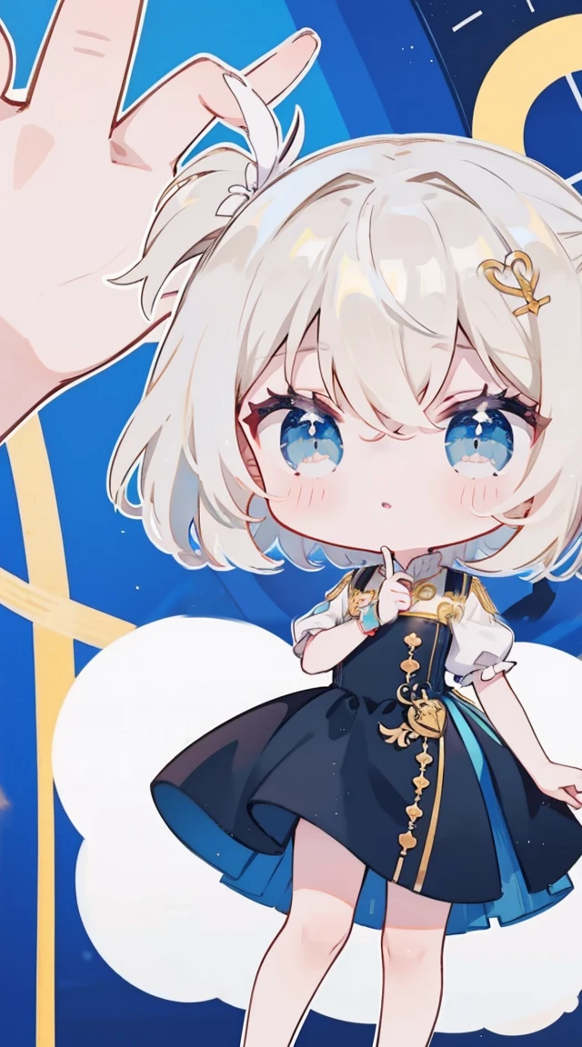 Chibi、mini、Efeito、bonitinho、Idol Costumes、Music background、obra-prima、Qualidade de imagem superior、maximum quality、