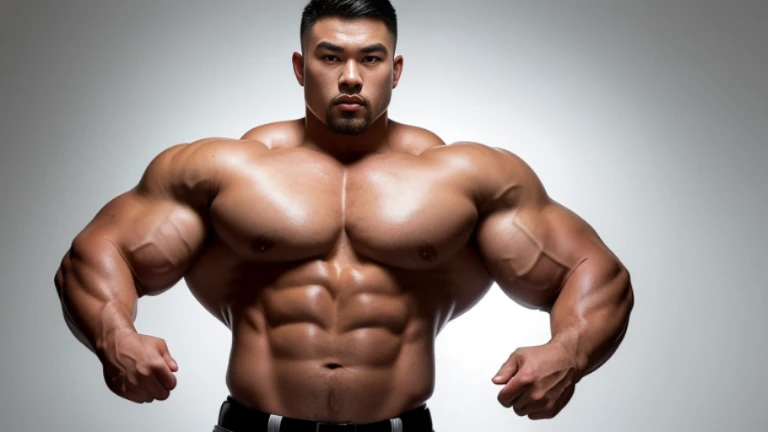 (Highly detailed 8K wallpaper), asian man, muscle worship, fold your arms, On the playground, baseball uniform, high detail, very short hair, skin head, Circular cut, very large and strong body, bulging muscles, muscular, very large pectoral muscles. Very sexy abs, legs are muscular, Toned figure, brightens oily skin, muscular, Tank top, T-shirt, long shot, wide shot