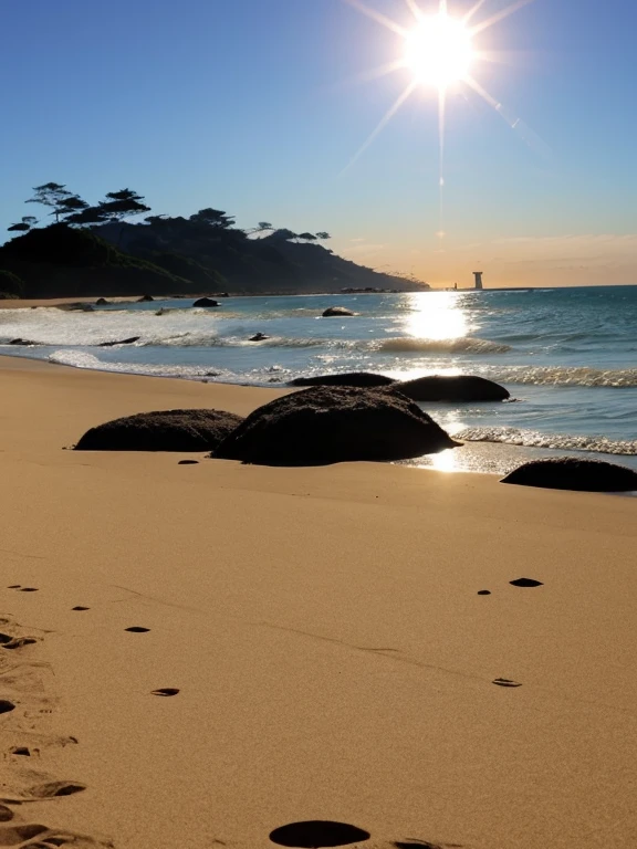 O sol visto em seu momento mais quente, muito calor