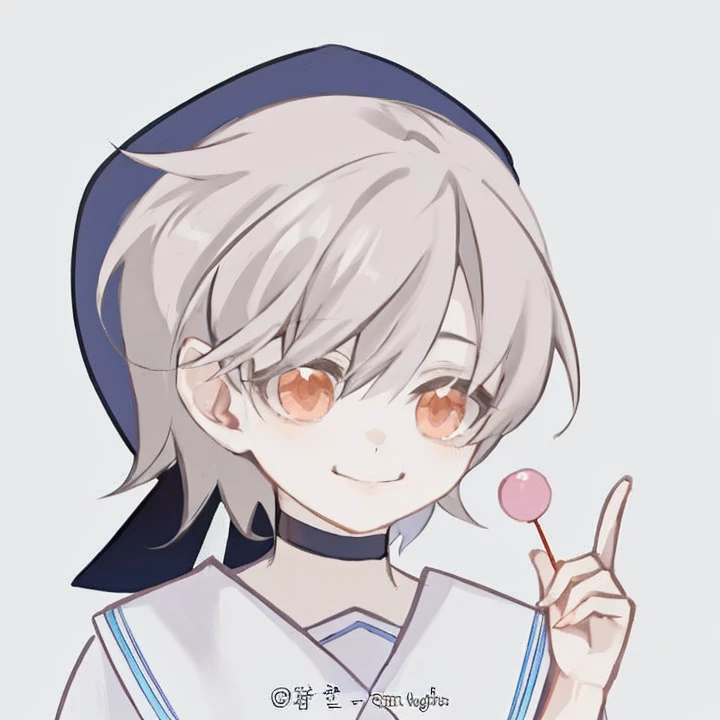 Anime boy holding lollipop in hand, gapmoe sick, sick, No profile picture, Blood, official art, 2Danime style, Official fan art, , anime characters, Shikami, cute characters, Kaoru Nagisa, Goto Koharu, anime style, High quality fan art,yandere