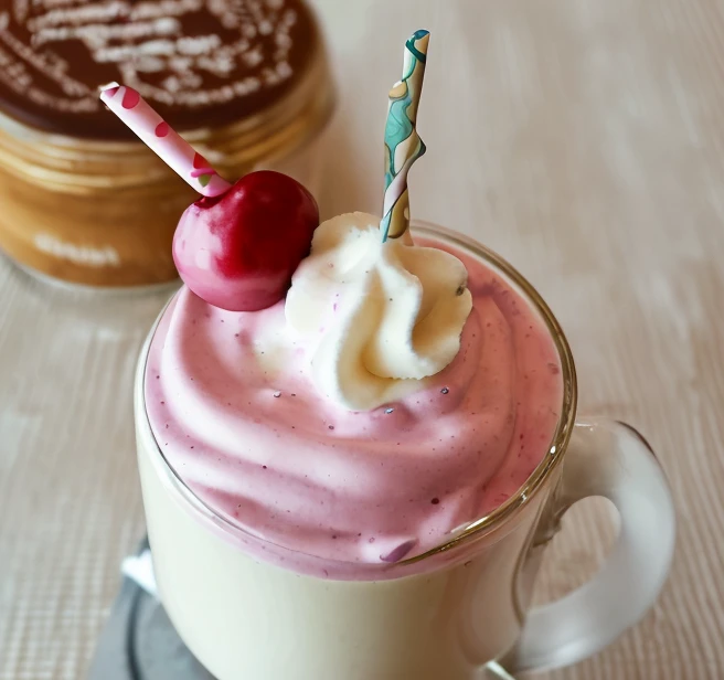 Currant Vanilla Cherry Milkshake Cream 