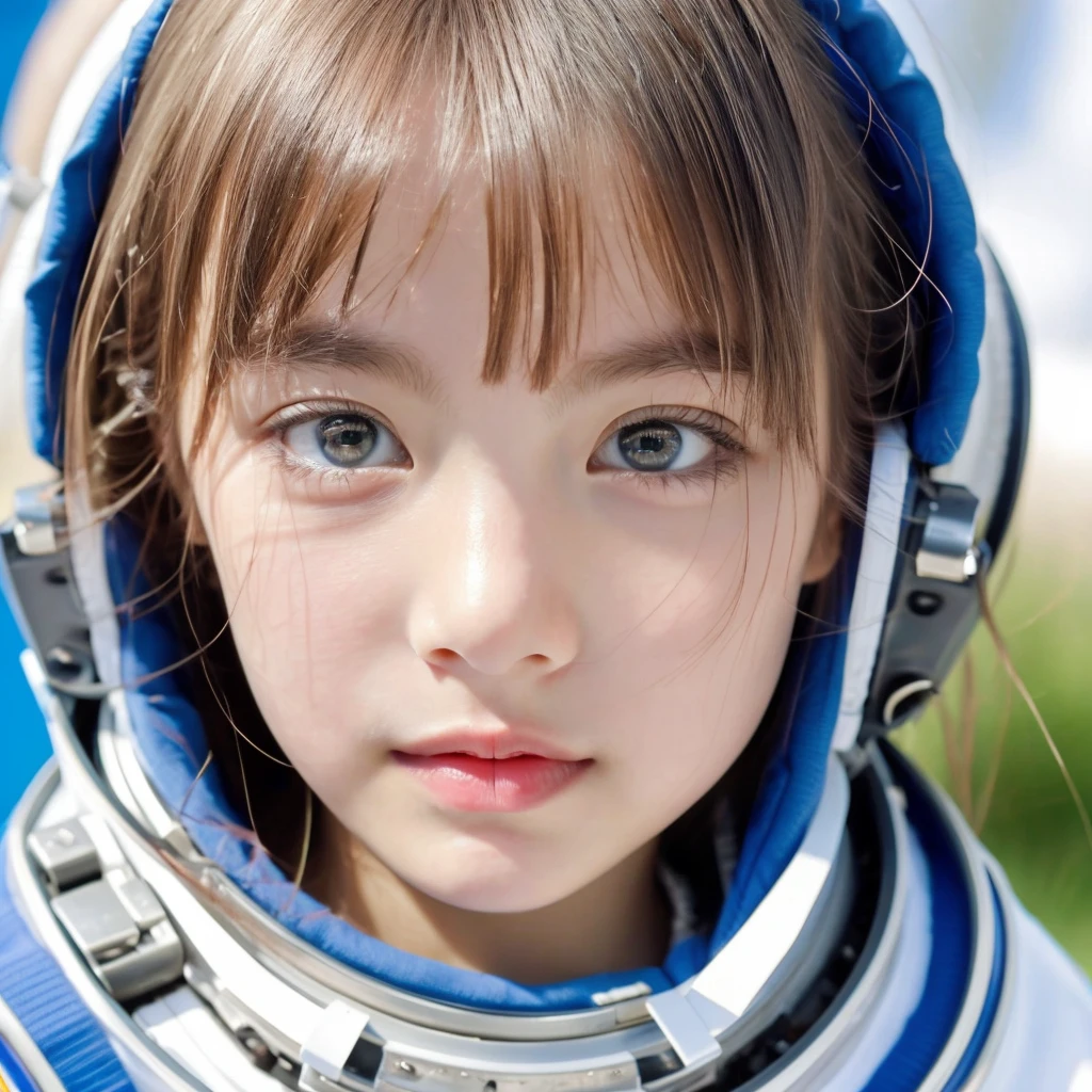 (A masterpiece in better quality in close-up:1.5)0.9], (space and astronauts:1.2) (messy silver hair:1.1) (Yellow eyes with heterochromia and blue eyes:1.2) (space helmet:1.0) (colored stars in the eyes:1.0) (synchrotron radiation:1.1) (big lips:0.9)