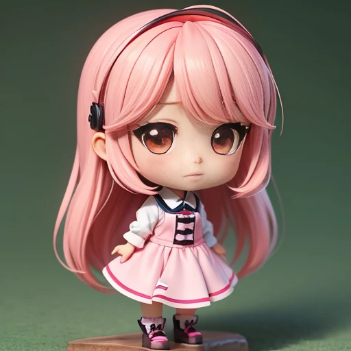 赤いリボンと青い制服を着たanime girl, summer clothes, Cartoon girl, anime girl, young anime girl, chibi anime girl, cute!! around it!!! , anime girl, , girl in uniform, , cute anime girl, Anime Little, Portrait of cute anime girl, anime girl, cute , Long Hair anime girl, anime female characters, mini, Little! Are standing,pink hair、short bob、Anya、spy family、