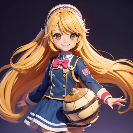 黄色の服を着たanime girl, summer clothes, Cartoon girl, anime girl, young anime girl, chibi anime girl, cute!! around it!!! , anime girl, , girl in uniform, , cute anime girl, Anime Little, Portrait of cute anime girl, anime girl, cute , Long Hair anime girl, anime female characters, mini, Little! yellow hair、drum、Nijika、smile、Bocci The Rock