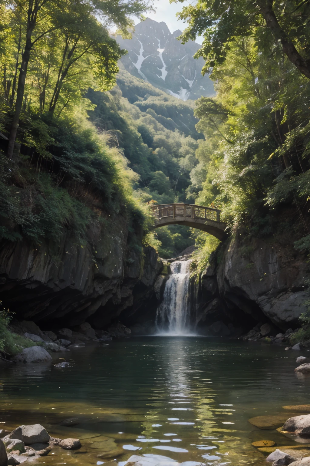 best quality,4k,8k,highres,masterpiece:1.2,ultra-detailed,realistic,photorealistic:1.37,illustrations,medium,pencil,hiking trails,soothing,greenery,wildlife,peaceful ambiance,serene atmosphere,ethereal,forest,calming,tranquil,waterfalls,sunlight streaming through trees,golden hour,dappled light,lush vegetation,vibrant colors,birds chirping,flowing river,reflection,clear skies,mountain peaks,majestic landscapes,tall trees,gentle breeze,quiet,harmony with nature,scenic views,inviting paths,captivating beauty,escape from city life,explore the beauty of nature,solitude,serenity,refreshing air,tranquility,endless natural wonders,nurturing environment,inspiring spaces,connect with nature