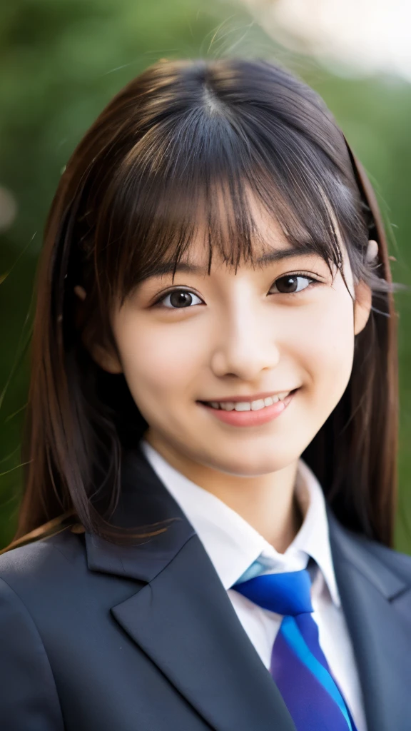 Top quality, one beautiful Japanese woman, uniform, high school student,