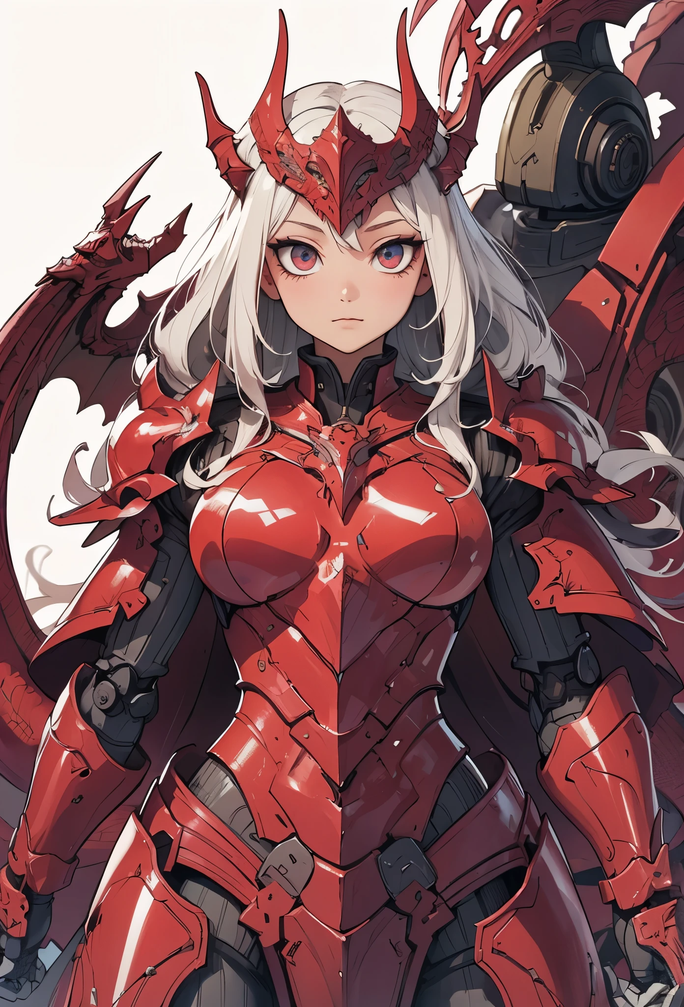 ((Highly accurate drawing in every detail)Extremely precise depiction)[High resolution],(detailed illustrations,とてもfineで緻密な描画,Delicate drawn lines with tempo,Realistic texture expression),[color traced main line],(Fantasy World Battlefield Background [burning castle]),((ROBOT GIRL)(red knight[muscular][[METALFACE[clear lenticular iris]]])[WEAPON MACHINE[Princess Knight]]),[[corinthian helmet]][red dragon armor[scale][embroidered cloak]],[Crimson dragon pattern],[use a sword as a weapon],[[Mobile Weapon Gigant Size][science fiction mechanical]],((Gorgeous metallic red armor)),(intricate and beautiful decoration [Dense detail]),[transparency],(Precisely drawn face)[完璧な目のdetailed(Beautifully detailed iris)(Eyes like deep jewels)],(eyes light[Pinpoint lighting for the eyes]),[long and beautiful eyelashes],[precisely drawn hair [美しく艷やかな髪のdetailed]],(完璧な手のdetailed [Beautiful fingers with no damage [beautiful nails]]),(perfect anatomy(perfectly balanced proportions))[[full body portrait]],[ideal color coordination(Accurate simulation of light and material interactions)],([Precision Detail](detailed,高fine)),[Visual art that tells a story],((highest quality)fine[[High density drawing]])(4K Quality).
