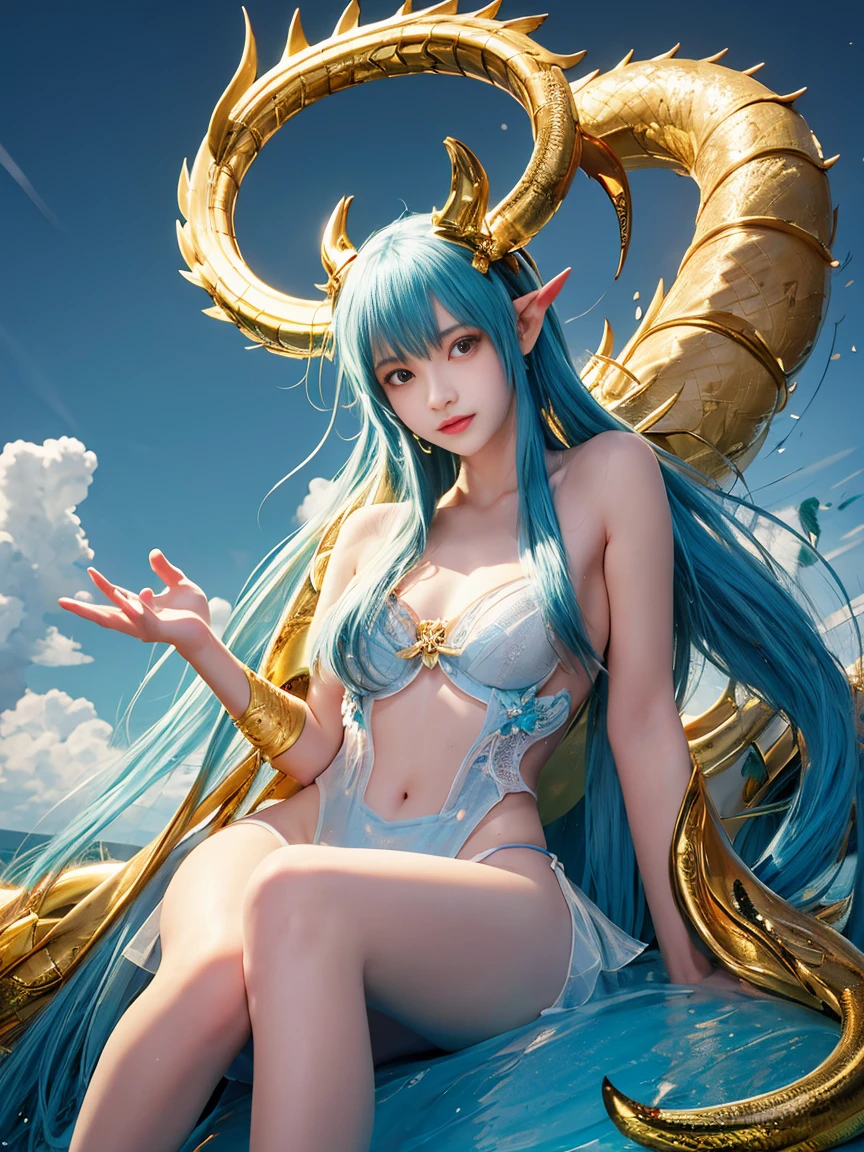 一个white头发和绝世容颜的女人的特写,white发神,巨big的山雀,epic beautiful characters,Amazing goddess,big长腿,Yuzu控,nipple,whole body,horns on head,鳞片布满whole body,Wings are born on the back,Dragon Queen,dragon girl,no clothes,上半身no clothes,下半身no clothes,whole body都有鳞片,Yuzu,Scales wrap the body,whole body,Yuzu,whole body裸体,3D animation,whole body,Yuzu,barefoot,Nipple breasts,white,Exposed breasts,big