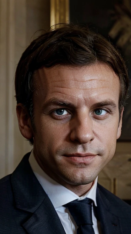 photos, Emmanuel Macron President of France, history, OC, realistic, epic, Details