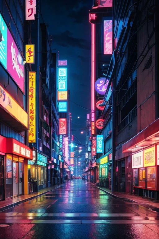 There is a neon sign,Neon sign on building that says, tokyo anime anime scene, 2012年screenshot of animation, anime scene, 2 0 1 9 animation screenshots, Kuro anime screenshots, screenshot of animation, Still from TV animation, Cyberpunk Bus Stop, Madhouse studio anime style, anime background art, animation still frame