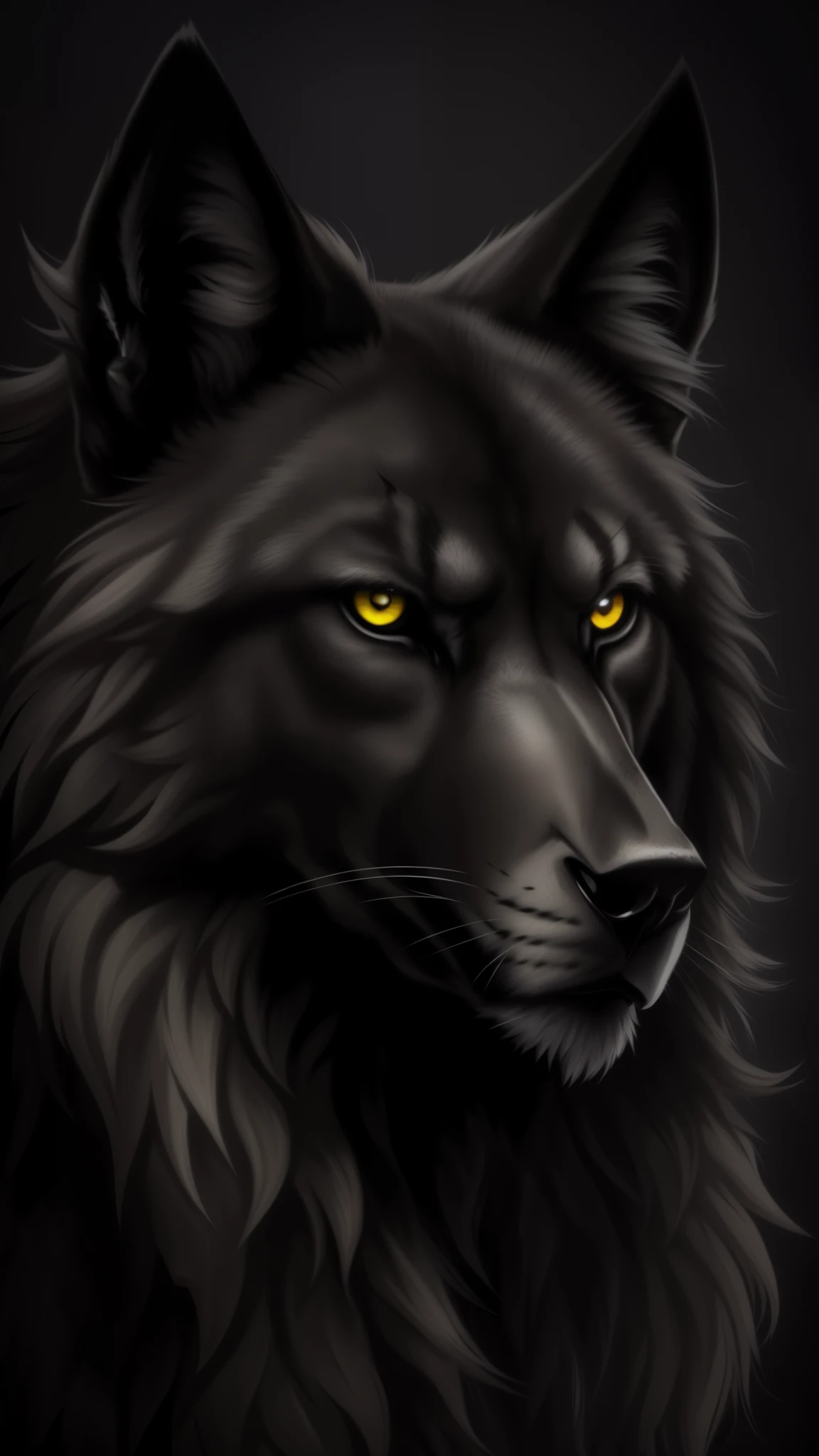 a painting of a No or with blood on the face, Lobo no inferno, No or, photo of No or, portrait of No or fantasy, imagem do avatar, He ad No or, Grim - Lobo, Big No or, portrait of No or, No or, No or alp ha head, wolp, foto de perfil, AngieNão or, No or, alto detalhamen to), He has No or yellow eyes, Meio Lobo, No or dark grey