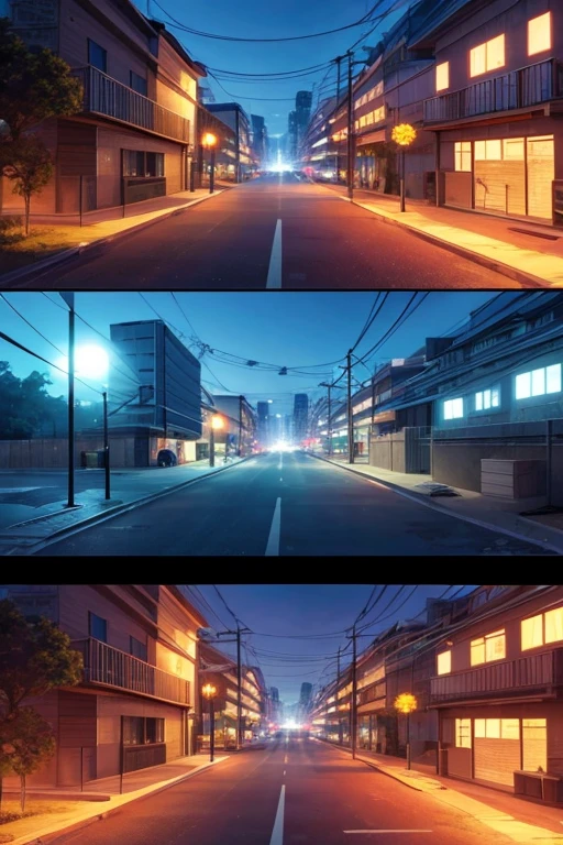 (a building with street lamps and road signs at night,drawing based on Juro Anime Screenshot,2019 Anime Screenshot,screenshot from an animated movie,2012 Anime Screenshot,screenshot from an animated movie,Rio de Janeiro in an animated movie,inspired by the art style of Insane Asylum Studios,anime-style screen shot,a randomly chosen background scene anime screenshot)