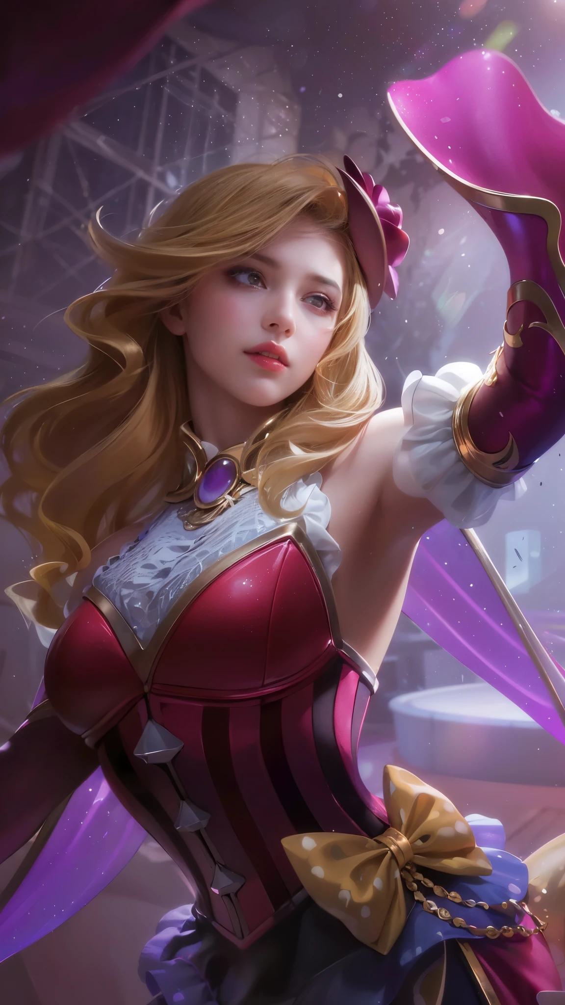 (8k, RAW photo, photorealistic:1.25) ,( lipgloss, eyelashes, gloss-face, glossy skin, best quality, ultra highres, depth of field, chromatic aberration, caustics, Broad lighting, natural shading,) looking at viewer with a serene and goddess-like happiness,