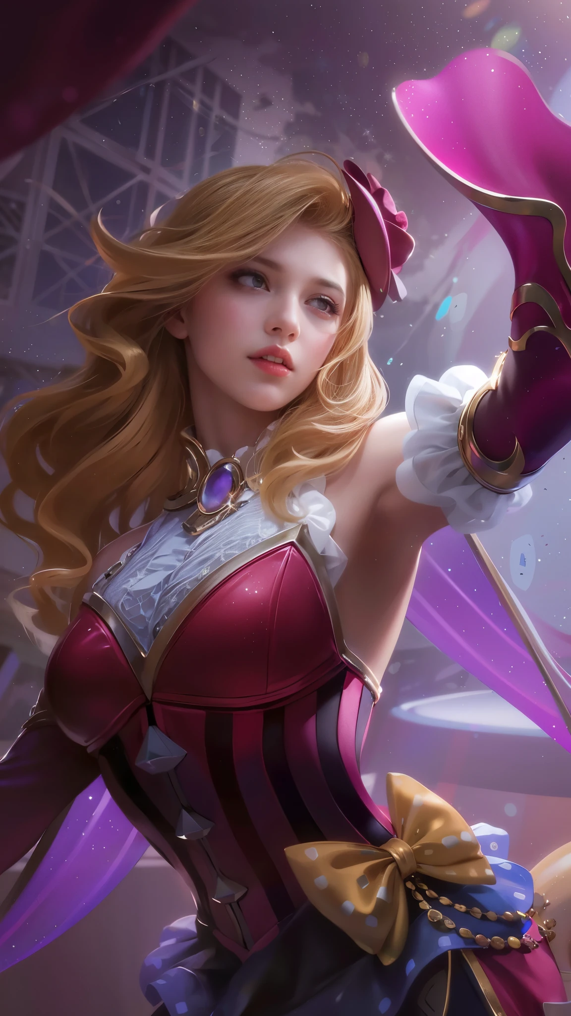 (8k, RAW photo, photorealistic:1.25) ,( lipgloss, eyelashes, gloss-face, glossy skin, best quality, ultra highres, depth of field, chromatic aberration, caustics, Broad lighting, natural shading,) looking at viewer with a serene and goddess-like happiness,