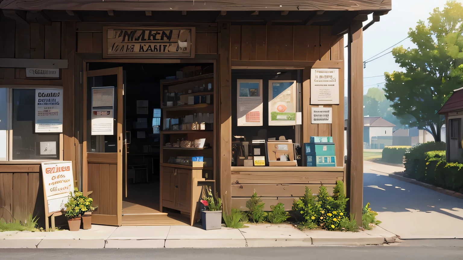 Long-established commercial grocery store,Complete product range