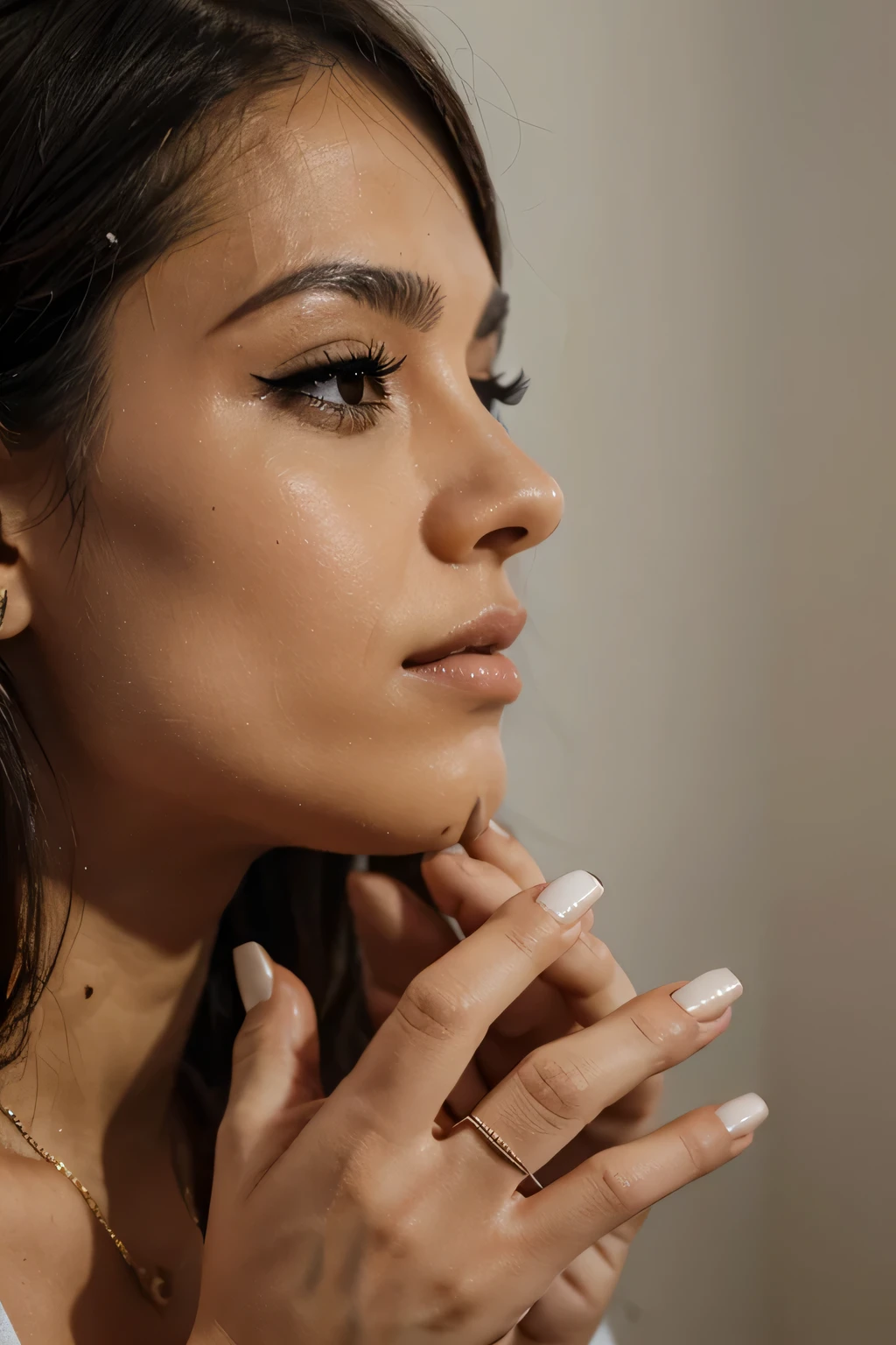 crie uma foto de perfil nail