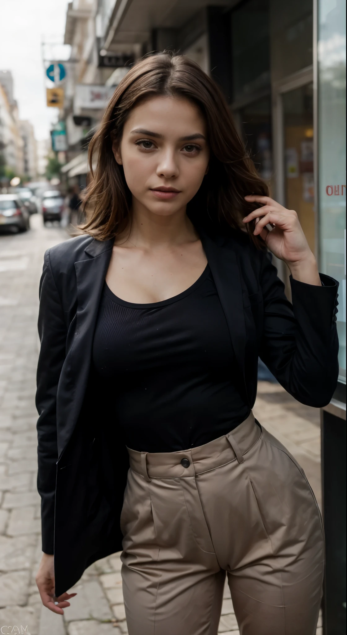 (sharp focus:1.2), fotografia, mulher jovem bonita, 30 anos, (cara bonita:1.1), Olhos detalhados, lush lips, (maquiagem de gato:0.85), (cabelos ondulados), (Longas, cabelos loiros), (pele clara feminina), Usando (a burgundy suit) Mulher nova sentada em uma cadeira lendo um livro, Revista Leitura, (attention to the perfection of the hands), Modern setting, minimalist, mulher inteligente, home office, Jovana Rikalo, young businesswoman, (Moody Lighting: 1.2), profundidade de campo, Bokeh , 8k, fotorrealista, super detalhado, middle size breast, charming eyes, long face, slim face, sporty body, backgorund blurred, sefie shot, cinematic lighting, motion blur, film grain, very detailed, 30 years, natural wave hair, dark brown eyes, wide angle, high-res, masterpiece, best quality, intricate details, highly detailed, sharp focus, detailed skin, realistic skin texture, texture, detailed eyes, professional, 4k, 85mm, shallow depth of field, kodak color vision, perfect fit body, extremely detailed, photo_\(ultra\), photorealistic, realistic, post-processing, maximum detail, roughness, real life, ultra realistic, photorealism, photography, 8k uhd, photography (grain of film) medium shot for closeup shot, longer slimer face, perfect face, hands are hidden from the image, slim face, sporty body, oval face, long face