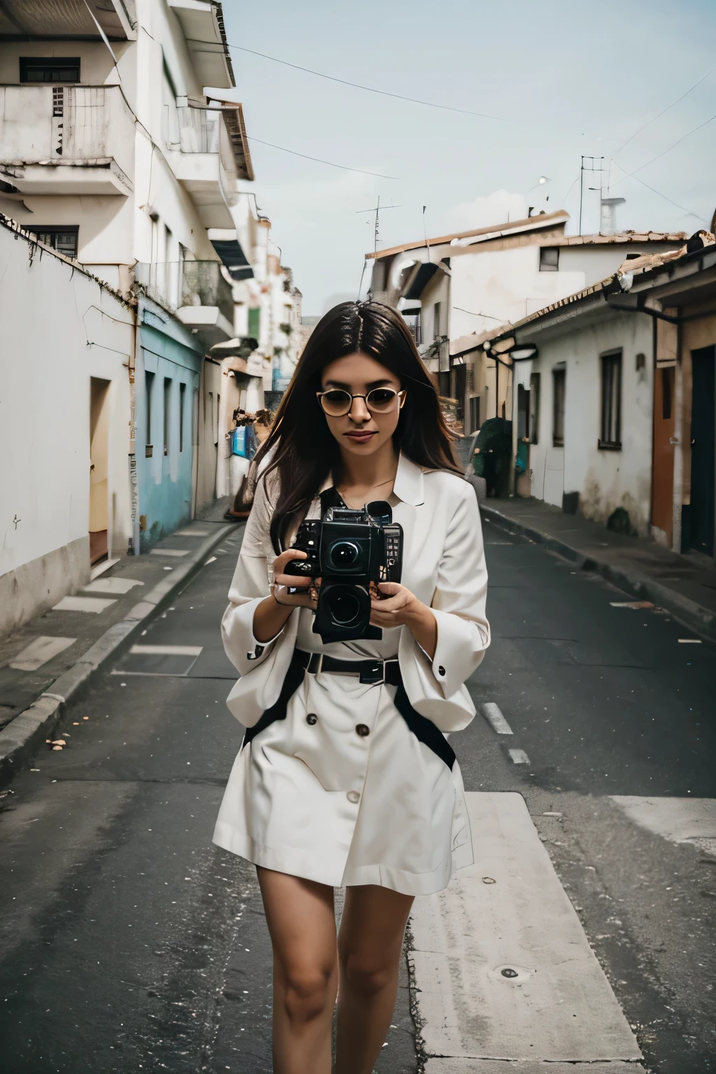 camera fotografica, moderna, futurista, movimento