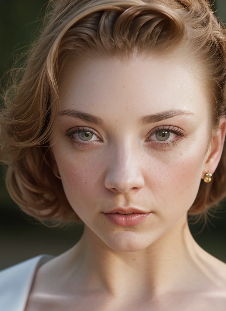 A stunning intricate color close up portrait of (sks woman:1) , wearing Off-the-shoulder dress, epic character composition, sharp focus, natural lighting, subsurface scattering, f2, 35mm, film grain, , by Tim Walker, 