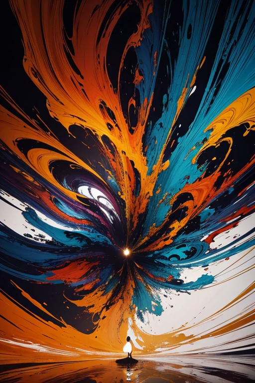 (best quality,4k,8k,highres,masterpiece:1.2),ultra-detailed,abstract art,expressive brushstrokes,vibrant colors,bold and dynamic composition,fluid and organic shapes,energy and movement,playful textures,impressionistic style,harmonious color palette,seamless blending of colors,light and shadow contrast,bold visual impact,unique and imaginative interpretation,surreal elements,mysterious atmosphere,unconventional perspectives,emotional depth,thought-provoking,artistic freedom.