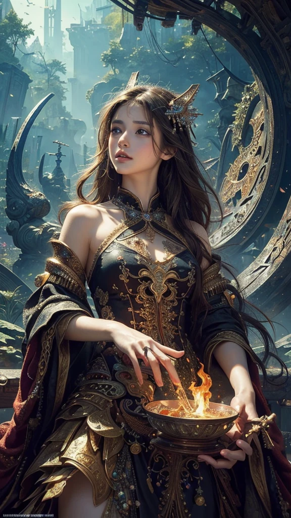 A beauty、sweet、Kind chinese village girl watercolor painting,Long black hair and warm brown skin,Wearing a simple red dress,Very nice eyes and face,big watery eyes,long eyelashes,Beautiful teeth,Long legs,Perfect slender figure,Standing in a sunflower field at sunset,golden soft light,Beautiful village in the background,A river,A small bridge,mountains in the distance,(best picture quality,8k,high resolution,masterpiece:1.2),Super detailed,ultra high definition,Studio lighting,Super fine,Extremely detailed description,major,bright colors,Dutch Golden Age,pastel colors,Sunset lights,(floral watercolor painting:1.5),(Super high saturation, bright and vivid colors:1.5), (nsfw), (Look at the audience head-on:1.5)