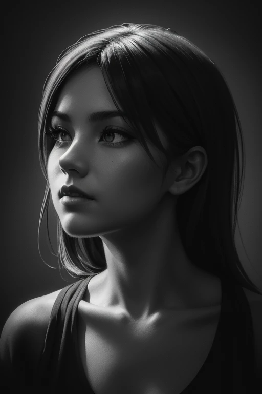 (high quality,sketch drawing,charcoal sketching,realistic sketch,monochrome:1.2),detailed ,expressive charcoal strokes,soft shadows,contrast between light and dark,charcoal realism,soulful atmosphere,charcoal portrait,charmingly blurred background,charcoal masterpiece,subtle textures and shading,depth and dimension,charcoal mastery,impressionistic sketching,striking light effects,charcoal texture,attention to fine details,emotive charcoal art,creative use of negative space,aesthetic composition,charcoal depth and richness,lifelike charcoal rendering,organic blend of light and shadows,engaging visual storytelling,charcoal brilliance,mastery of chiaroscuro,raw and evocative,charismatic charcoal techniques,nuanced pencil techniques,long and precise brushstrokes,blending precision,charcoal contrast,charcoal mastery,charcoal emotions,charcoal impact,powerful and poetic,charcoal vitality,charcoal sensibility,charcoal essence,charcoal finesse,charcoal serenity,charcoal intensity