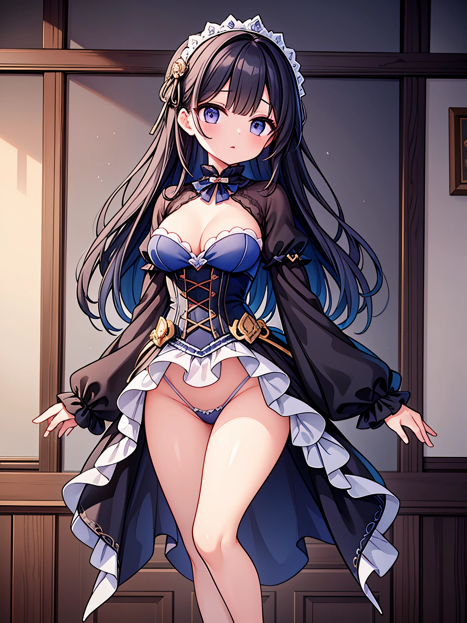 ((highest quality)),(ultra high resolution),(Super detailed),(detailed description),((best CG)),(best work of art),super precision art,great drawing art,(Art with precise details:1.5), (1 woman:1.5),colorful corset dress:1.6,beautiful and well-shaped face:1.5,natural makeup:1.5,detailed jewelry:1.4,thin waist:1.3,Beautiful leg lines:1.4,high heels:1.4,