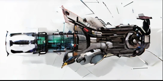 Space Power Cannon, ferramenta de engenharia, baseada em Matrix, piece with hand support, detalhes reais, futuristic weapon, Sci-fi, high resolution