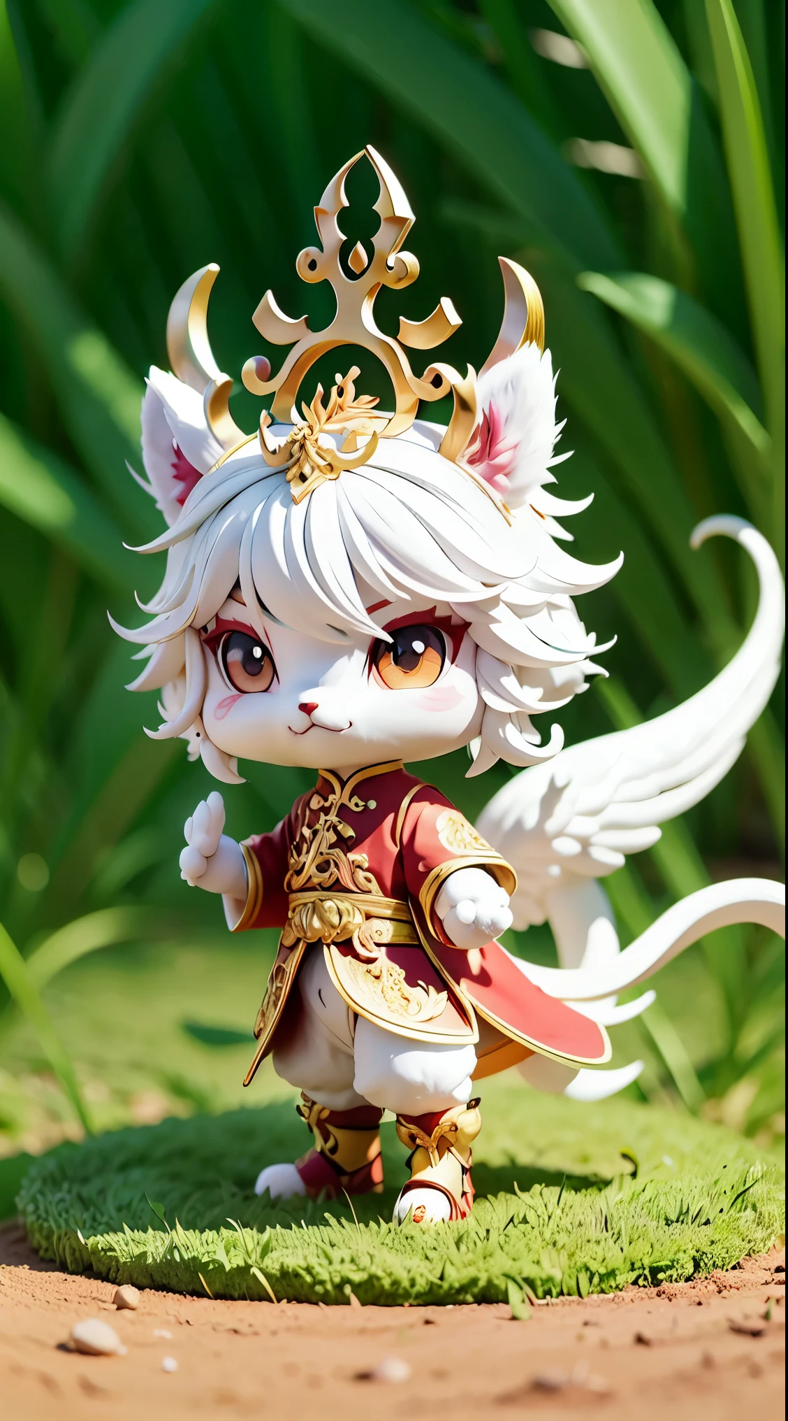 Chinese dragon, peludo, fofinho, Cor gradiente ((melhor qualidade)), ((obra de arte)), ( extremamente detalhado, mais detalhado, arte oficial, beautiful and aesthetic:1.2),  profundidade de campo, composition full body, (Chibi),, (Olho bonito e detalhado:1.3),(muito feliz:1)