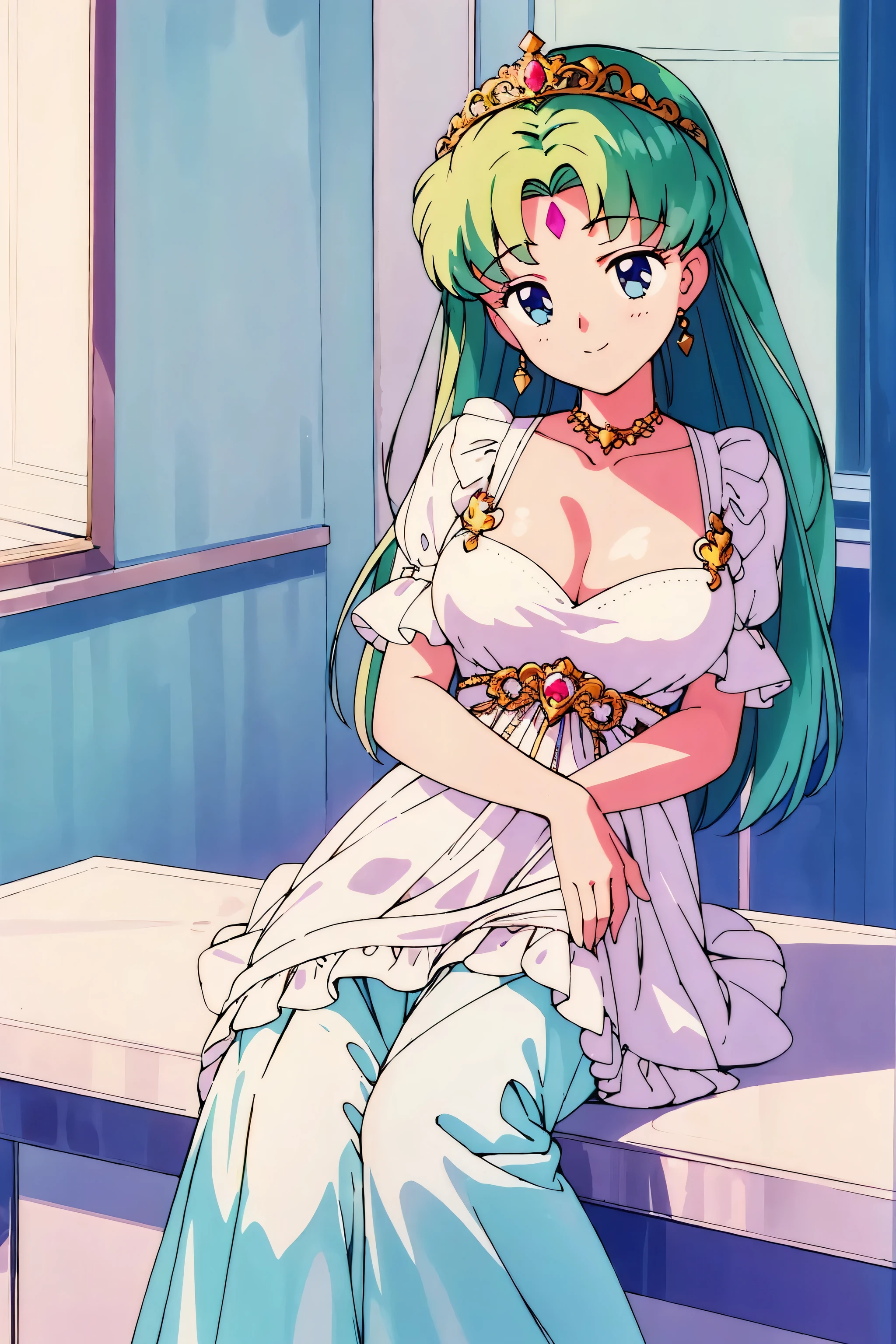 highest quality, masterpiece, 1 girl, shine background, looking at the viewer, portrait, light smile, shine, pastel colour, puff sleeve princess dress, long skirt, cleavage, how, how shot, how on face, how on breast, facial,