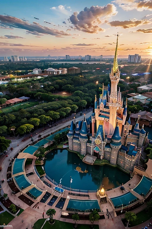 Disney World Park, in Brasil, UHD, 4K, HD