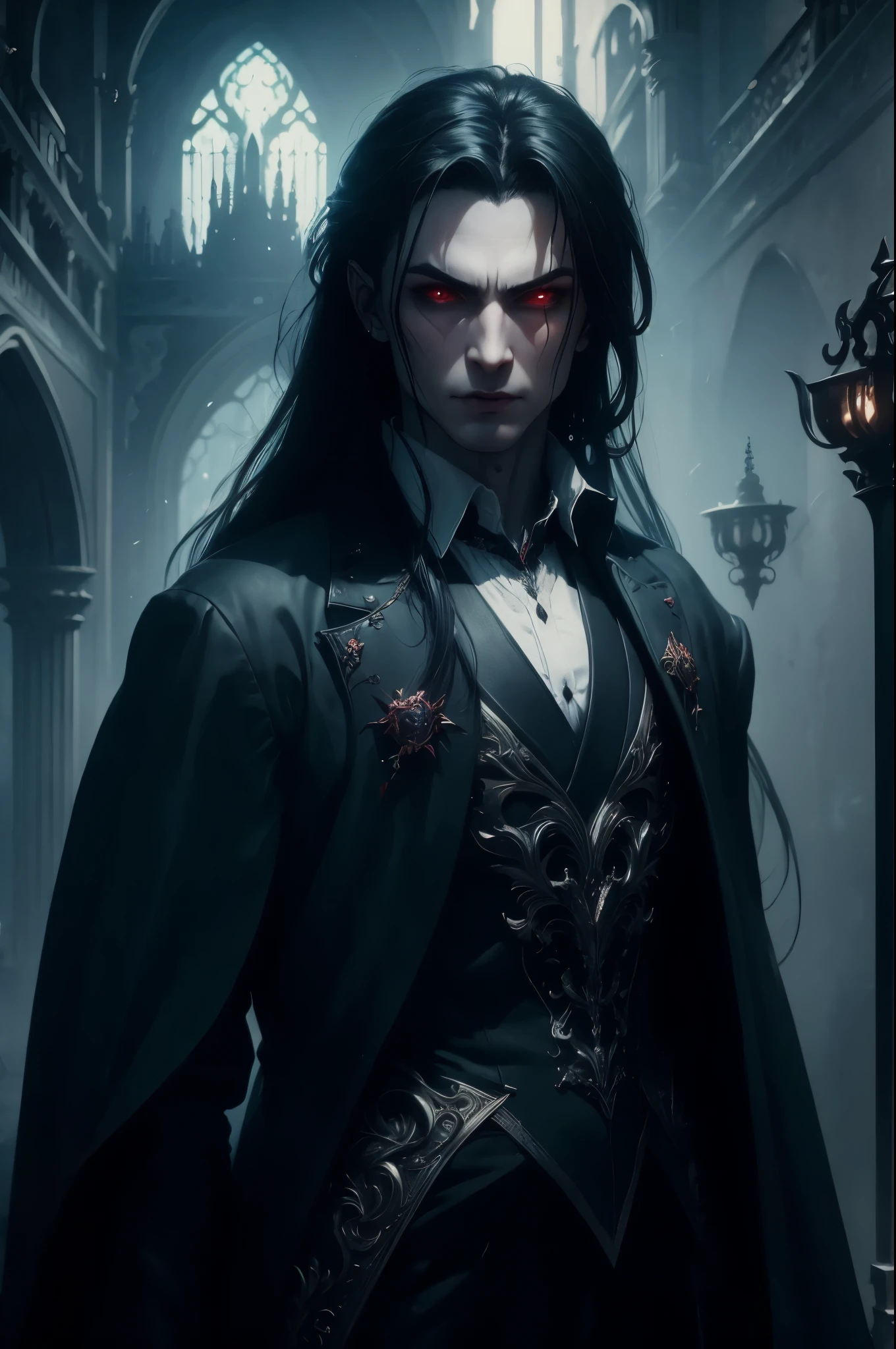 dark vampire, PICTURE REALISTIC, high qualiy 