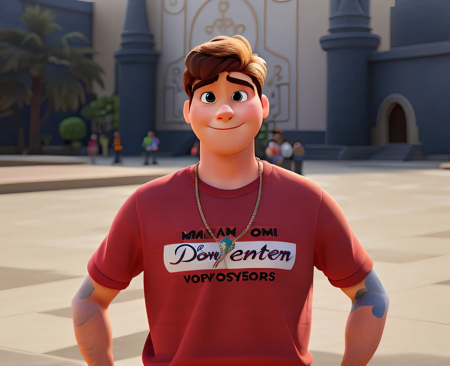 Um homem estilo disney pixar alta qualidade, melhor qualidade