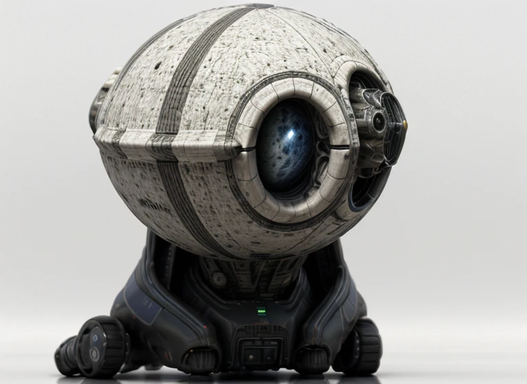 titere , motivo espacial, tela, hiperrealismo, hd, 3d model,hdr