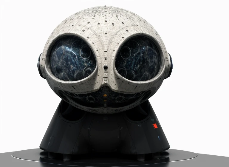 titere , motivo espacial, tela, hiperrealismo, hd, 3d model,hdr
