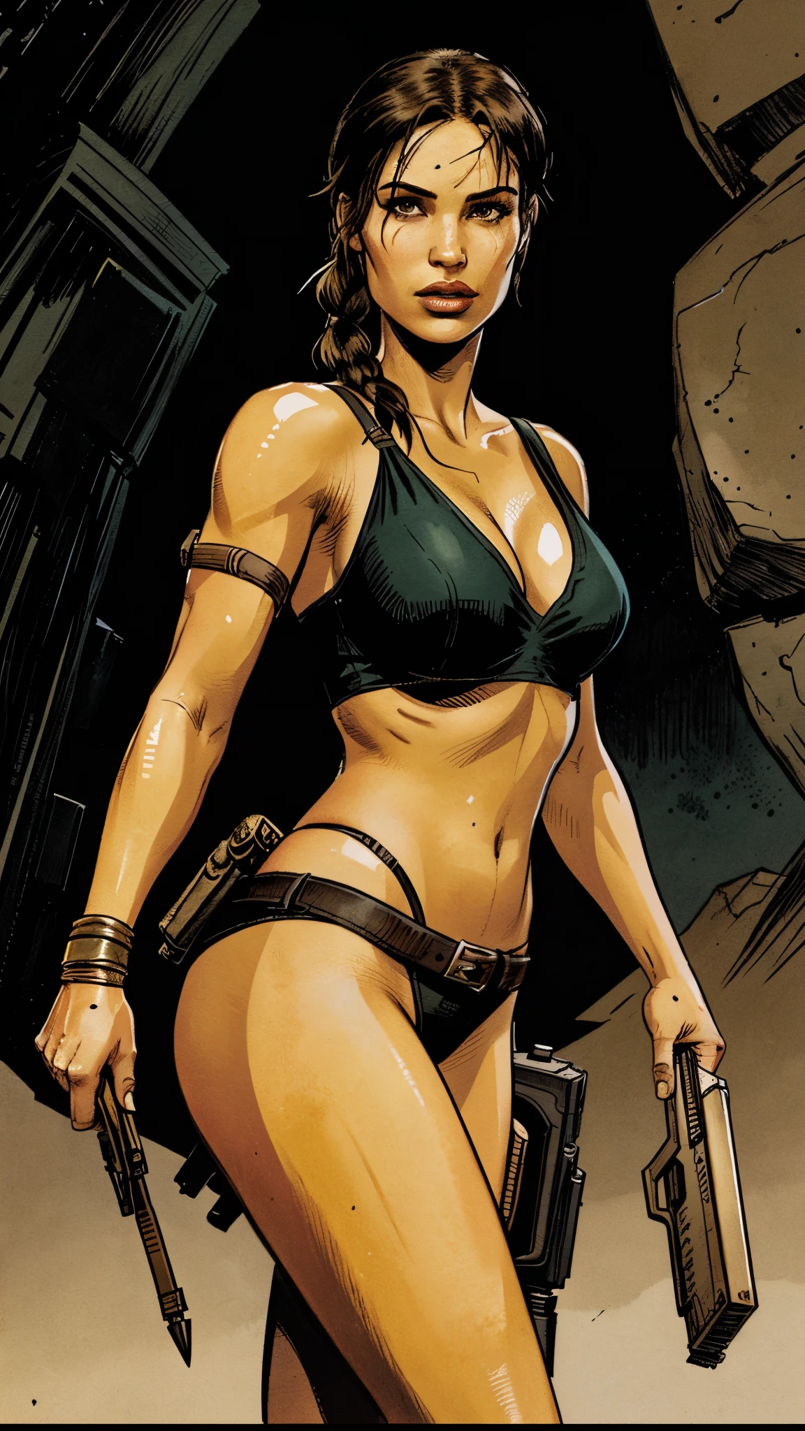 Lara croft, pinup