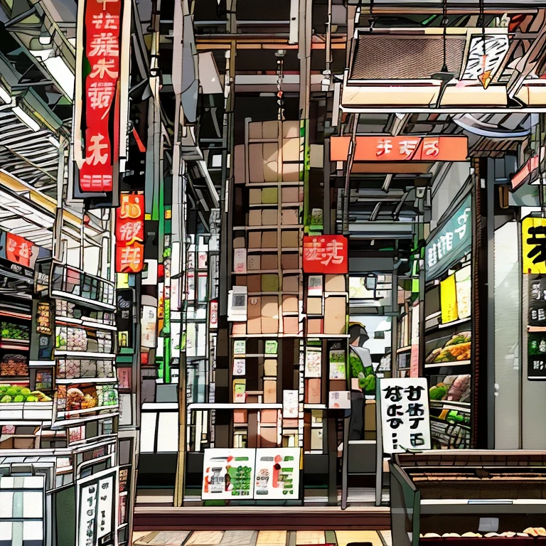 "(best quality,highres,realistic:1.2),vibrant,colorful:1.1,grocery 店, ジア, convenience 店, スーパーマーケット,view of a bustling 店 with a wide selection of products:1.1,exciting atmosphere,customers shopping,multitude of items for sale:1.1,helpful 店員,exiting 店 looking for sale items,photo of a 店, ジンシャン, 💣 💥, current trends, チョイ, 李子欣, チアンシュウ, 💣 💥💣 💥, captivating image, partially facing left, abundant produce section with fresh fruits and vegetables, neatly arranged shelves filled with various groceries and snacks, vibrant signs and banners promoting special offers and discounts, modern checkout counters buzzing with activity, illuminated by bright studio lighting, vivid colors enhancing the overall visual impact."